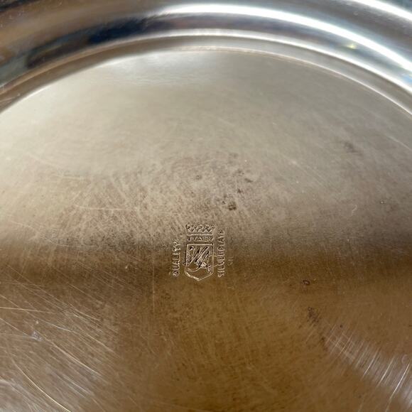 Italy Silverplate Champagne Bucket Vintage Wine Cooler Ice Bucket - Picture 12 of 16